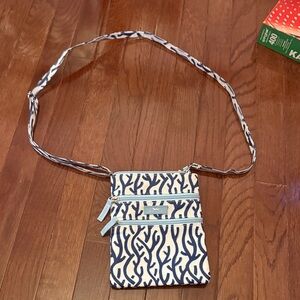 Scout Navy and Cream Crossbody Bag